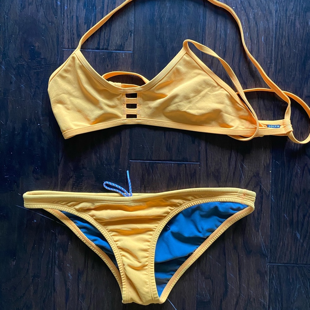Jolyn Orange Bikini